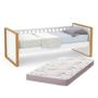 Cama Babá Tutto New com Colchão Physical D20 - Matic Móveis Imagem de Cama Babá Tutto New com Colchão Physical D20 - Matic Móveis
