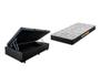 Imagem de Cama Baú Solteiro Preto + Colchão Espuma D23 88x188x8