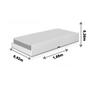Imagem de Cama Bibox Tebarrot Barcelona Branco/Rosa Branco/Lilás