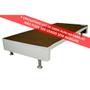 Imagem de Cama Box Base c/Auxiliar Solteiro Universal Courano White (88x188) - Ortobom