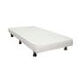 Imagem de Cama Box Base c/Auxiliar Solteiro Universal Courano White (88x188) - Ortobom