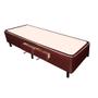 Imagem de Cama Box Base c/Gavetas Solteiro Poli Tecido Brown (78x27-c/2 Gavs) - Castor