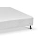 Imagem de Cama Box Base c/Gavetas Viúva Poli Tecido White (128x27-c/4 Gavs) - Castor