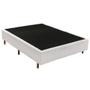 Imagem de Cama Box Base Casal Universal Bordado White (138x188x25) - Polar