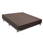 Imagem de Cama Box Base Casal Universal Courano Brown (138x188x20) - Ortobom