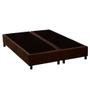 Imagem de Cama Box Base King Universal Suede Brown (193x203x20) - Costa Rica