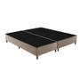 Imagem de Cama Box Base Queen Sommier Rústico Bordado Clean (158x198x30) - Paropas