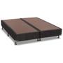 Imagem de Cama Box Base Queen Universal Suede Black (158x198x30) - Ortobom