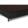 Imagem de Cama Box Base Solteiro Universal Suede Black (88x188x20) - Costa Rica