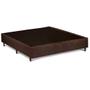 Imagem de Cama Box Base Universal CRC Brown Fantasy 025 Casal-138x188x20