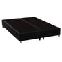 Imagem de Cama Box Base Universal CRC Camurça Black 186x198x20