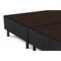 Imagem de Cama Box Base Universal CRC Camurça Black 96x203x20