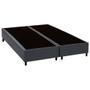 Imagem de Cama Box Base Universal CRC material sintético Gray 158x198x20