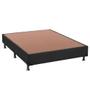Imagem de Cama Box Base Universal Viúva Suede Gray (128x188x20) - Ortobom
