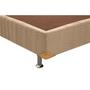 Imagem de Cama Box Base Viúva Universal Suede Clean (128x188x20) - Ortobom