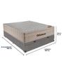 Imagem de Cama + Box Bau Airtech Colchão Ortobom viuva SpringPocket