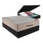 Imagem de Cama + Box Bau Airtech Colchão Ortobom viuva SpringPocket