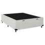 Imagem de Cama Box Baú Base Casal Couro 44x138x188 cm Reforçada