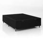 Imagem de Cama Box Baú Base Casal Couro Cores 44x138x188 cm Reforçada