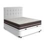 Imagem de Cama Box Baú + Cabeceira Cassis e Colchão Casal - Anjos - Classic Superlastic 138cm