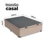 Imagem de Cama Box Baú Casal 138x188x41cm Varias Cores + 2 Travesseiros FL - Colchomax