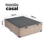 Imagem de Cama Box Baú Casal 138x188x41cm Varias Cores + 2 Travesseiros FL - Colchomax