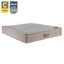 Imagem de Cama Box Baú Casal Bipartido Sintético + Colchão Ortobom Airtech Molas Ensacadas 65x138x188 Cinza