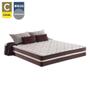 Imagem de Cama Box Baú Casal + Colchão De Molas Prime Colchões Classic Superlastic 138x188x64 Marrom