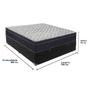 Imagem de Cama + Box Bau Casal Colchão Extra Firme Ortobom D45 Airtech