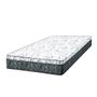 Imagem de Cama Box Baú Casal Colchão Mola Bonnel Prime Coil Detroit + Box Suede 71x138x188