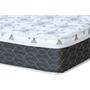 Imagem de Cama Box Baú Casal: Colchão Molas Castor Bonnel System Class One Face + Base CRC Suede Gray(138x188)