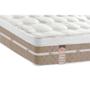 Imagem de Cama Box Baú Casal: Colchão Molas Ensacadas Castor Pocket Silver Star Air Double + Base CRC Suede Clean(138x188)