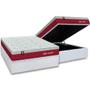 Imagem de Cama Box Baú Casal: Colchão Molas Ensacadas Orthoflex MasterPocket   Agility Confort + Base CRC Courano White(138x188)