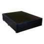 Imagem de Cama Box Baú Casal Premium AColchões Síntetico Preto 41x138x188