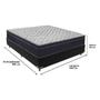 Imagem de Cama Box Baú Casal Preto + Colchão De Espuma D45 - Ortobom - Airtech 150 60x138x188cm