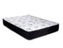 Imagem de Cama Box Baú Casal Sintético Cinza    + Colchão Casal Espuma D23 Com EPS 17x138x188