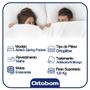 Imagem de Cama Box Baú Casal Suede Bipartido + Colchão Ortobom Airtech Molas Ensacadas 138x188x65