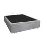 Imagem de Cama Box Baú Casal Suede Cinza - 138x188x35
