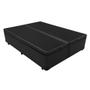 Imagem de Cama Box Baú Casal Universal Courano Black (138x188x37) - Luckspuma