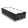 Imagem de Cama Box Baú Casal Universal Suede Gray (138x188x35) - Ortobom