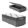 Imagem de Cama Box Baú com Colchão de Espuma D33 Ortobom Airtech 100 Solteiro 88cm