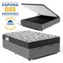 Imagem de Cama Box Baú com Colchão de Espuma D33 Ortobom ISO 100 Viúva 128cm