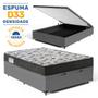 Imagem de Cama Box Baú com Colchão de Espuma D33 Ortobom ISO 100 Viúva 128cm
