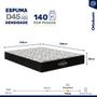 Imagem de Cama Box Baú com Colchão de Espuma D45 Ortobom Airtech 150 D45 Casal 138cm