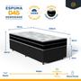Imagem de Cama Box Baú com Colchão de Espuma D45 Pillow In Anjos OrtoConfort Solteiro 78cm