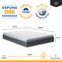 Imagem de Cama Box Baú com Colchão de Espuma D45 Pillow Top Fort Comfort Queen 158cm