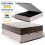 Imagem de Cama Box Baú com Colchão de Espuma D70 Pillow In Ultra Dream Anjos Casal 138cm