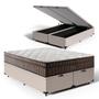 Imagem de Cama Box Baú com Colchão de Espuma D70 Pillow In Ultra Dream Anjos Queen 158cm