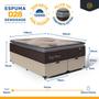 Imagem de Cama Box Baú com Colchão de Molas Ensacadas Mega Pillow Queen 158cm