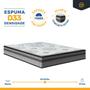 Imagem de Cama Box Baú com Colchão Espuma D33 Pillow In Anjos Ortosleep Queen 158x198x60cm